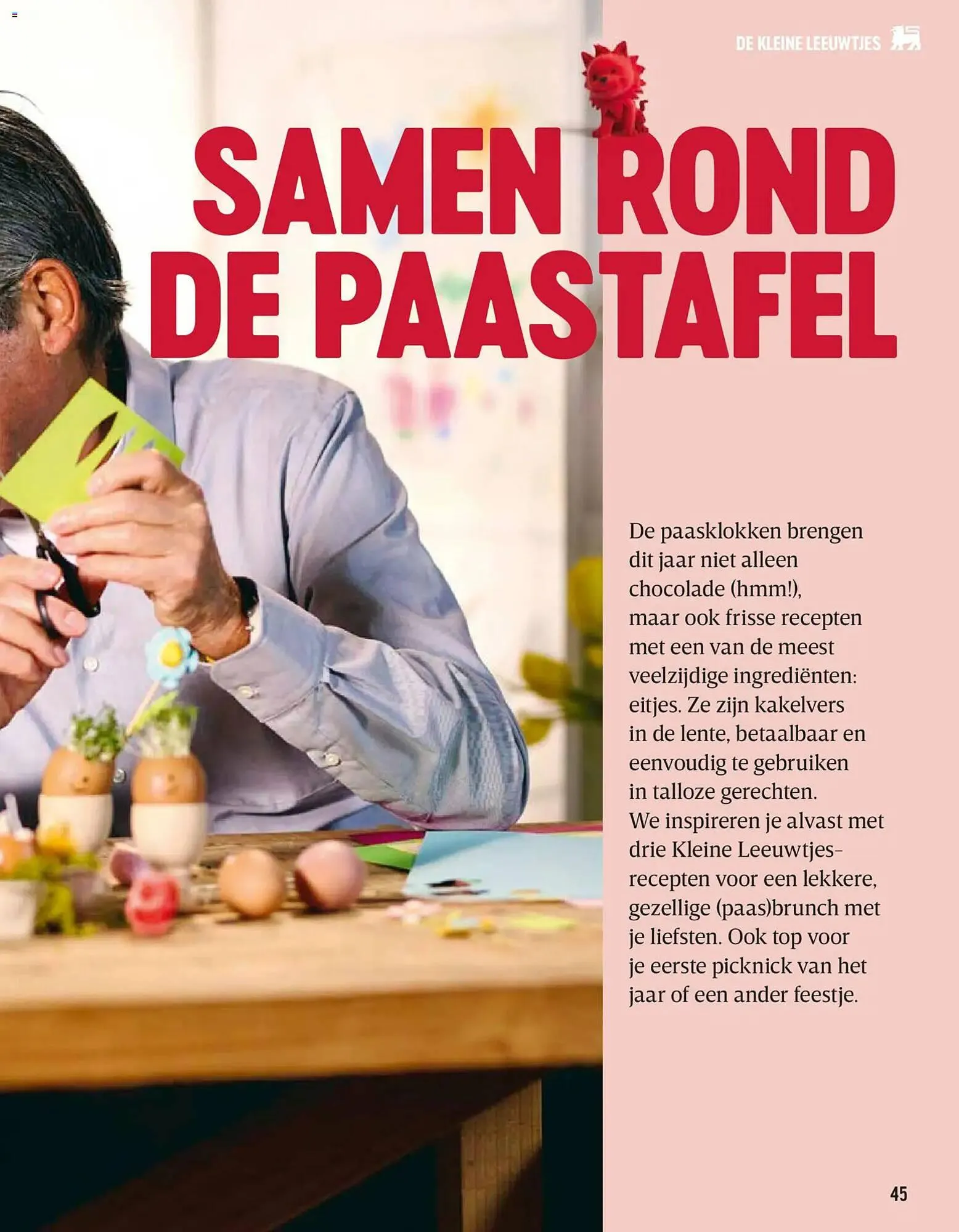 Delhaize magazine van 2 april tot 31 mei 2026 - folder pagina 45
