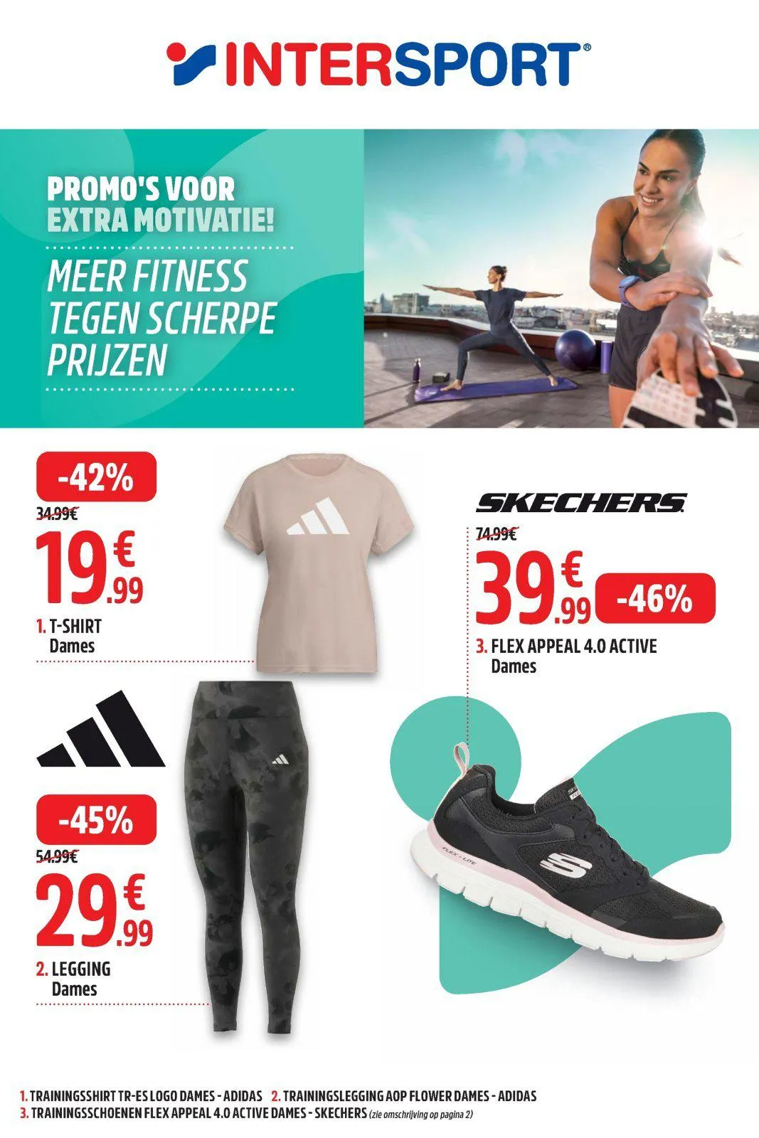 Intersport folder tot 24.03.2024 van 20 maart tot 24 maart 2024 - folder pagina 1