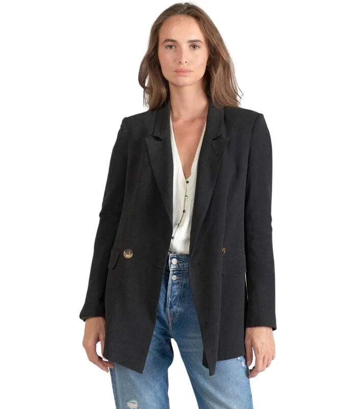 Blazer vrouw bek