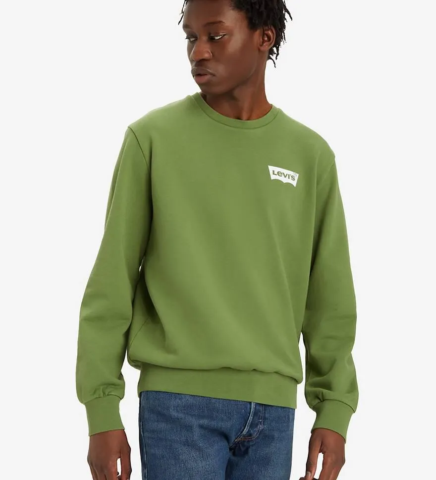 Standard Fit Graphic Crewneck Sweatshirt