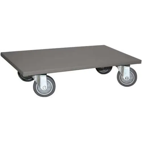 Dolly hout met wielen - Capaciteit 300 en 500 kg - Manutan