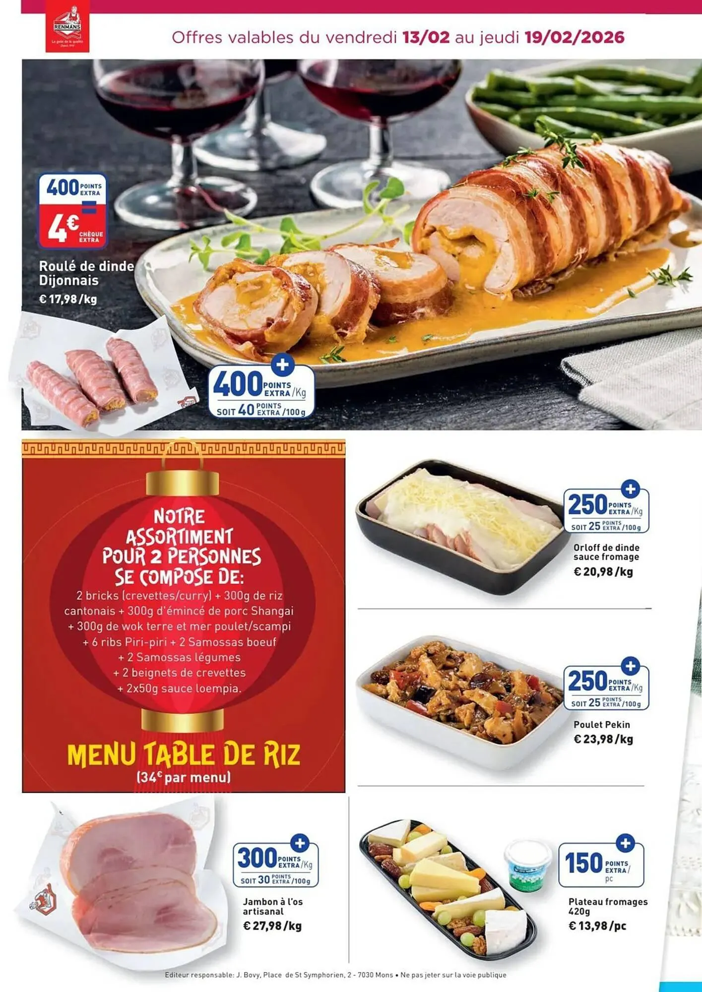 Renmans folder van 13 februari tot 19 februari 2026 - folder pagina 2
