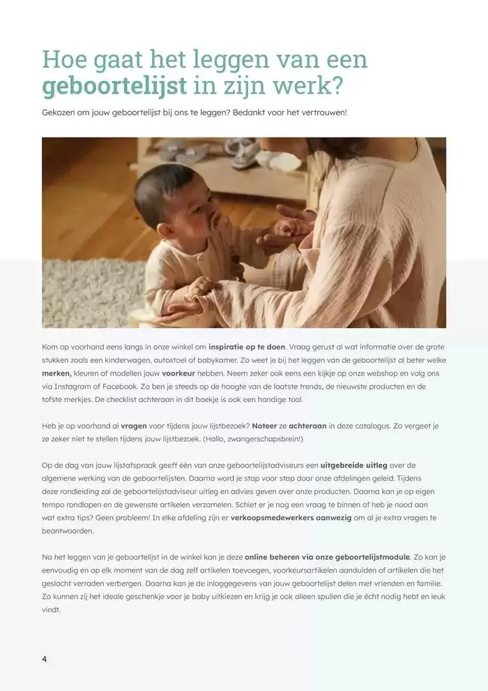 Babycatalogus  van 10 februari tot 31 december 2025 - folder pagina 4