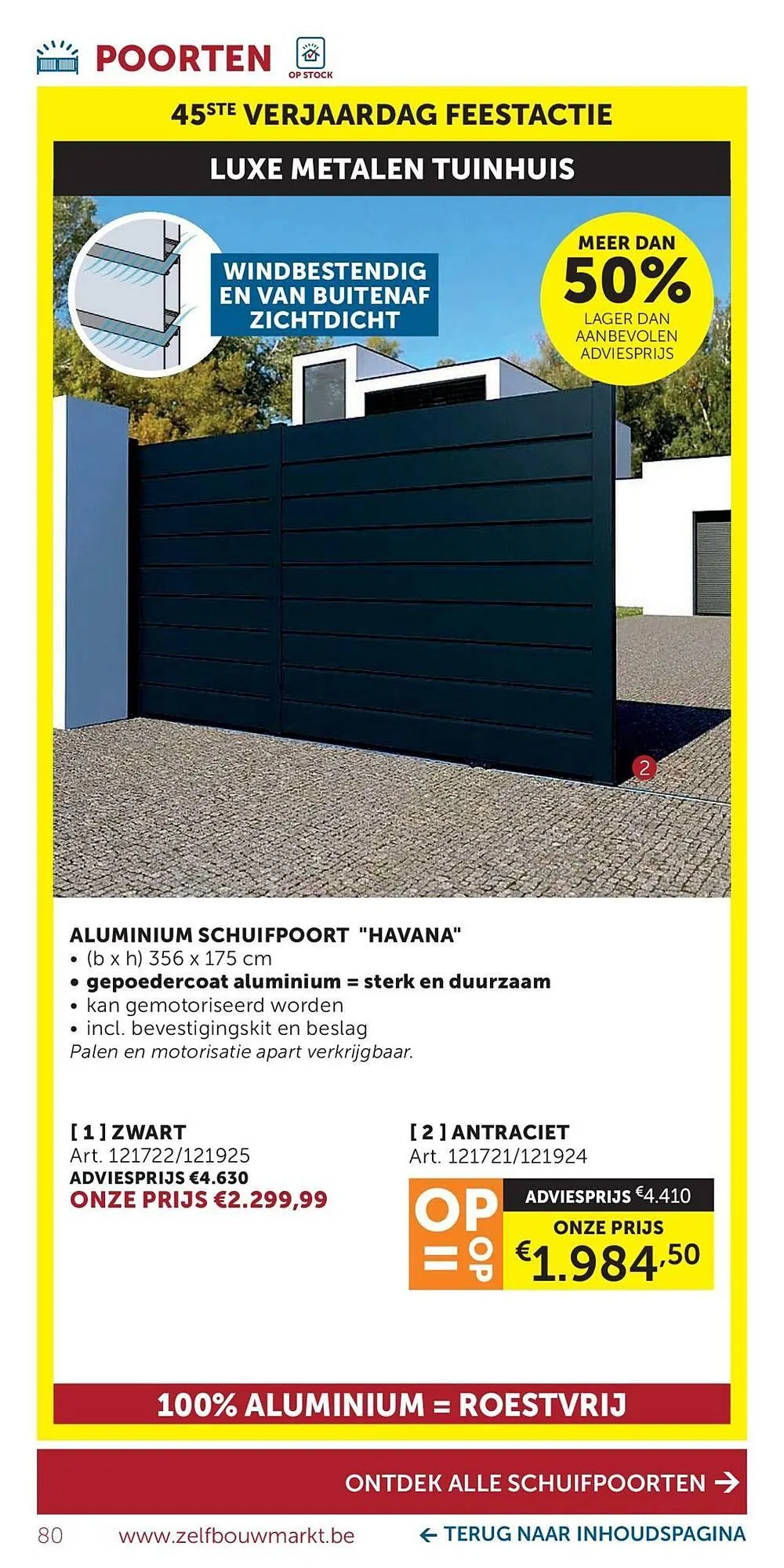 Zelfbouwmarkt folder van 14 oktober tot 10 november 2025 - folder pagina 80