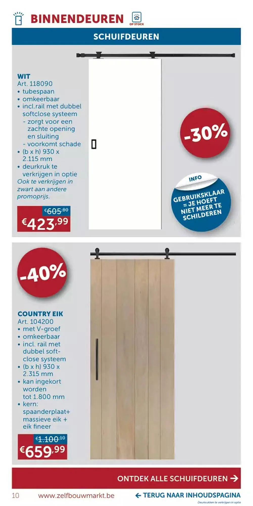 Zelfbouwmarkt folder van 15 augustus tot 18 september 2023 - folder pagina 10
