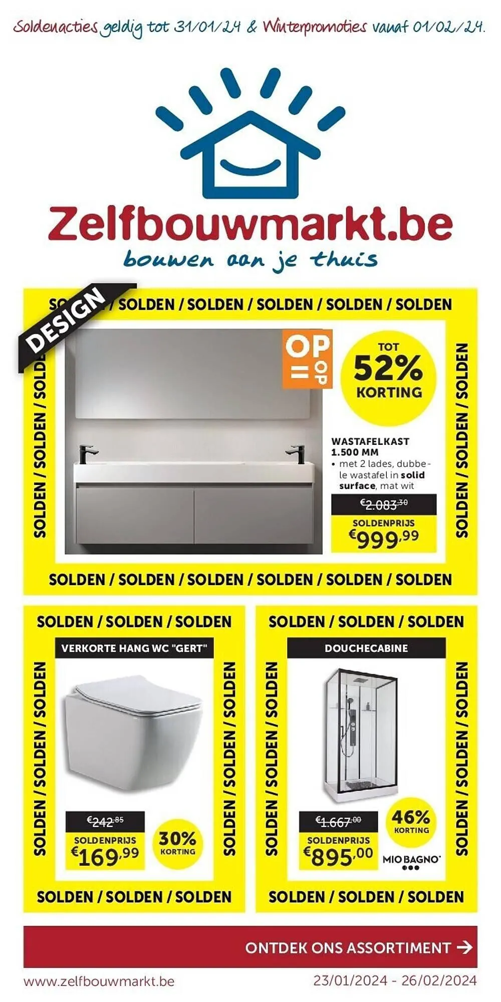 Zelfbouwmarkt folder van 23 januari tot 26 februari 2024 - folder pagina 