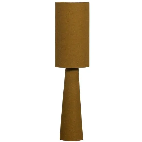 WOOOD tafellamp Loft - Metaal/Bouclé - Tapenade - 90xØ22 cm