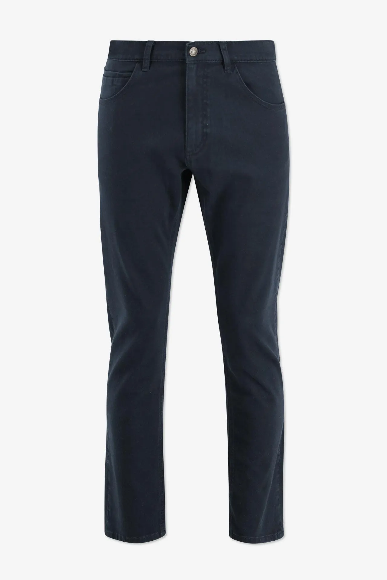 Victor slim broek marineblauw