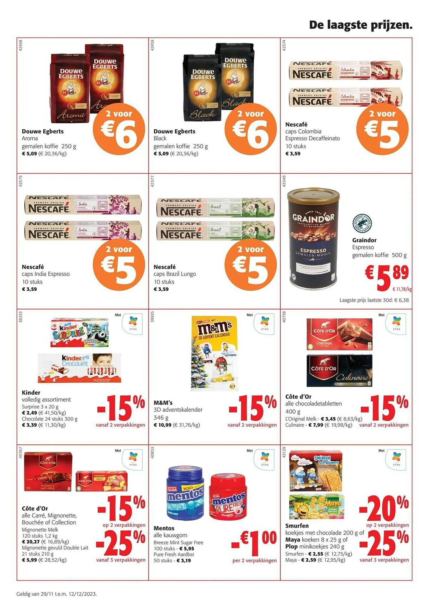 Colruyt folder van 30 november tot 12 december 2023 - folder pagina 25