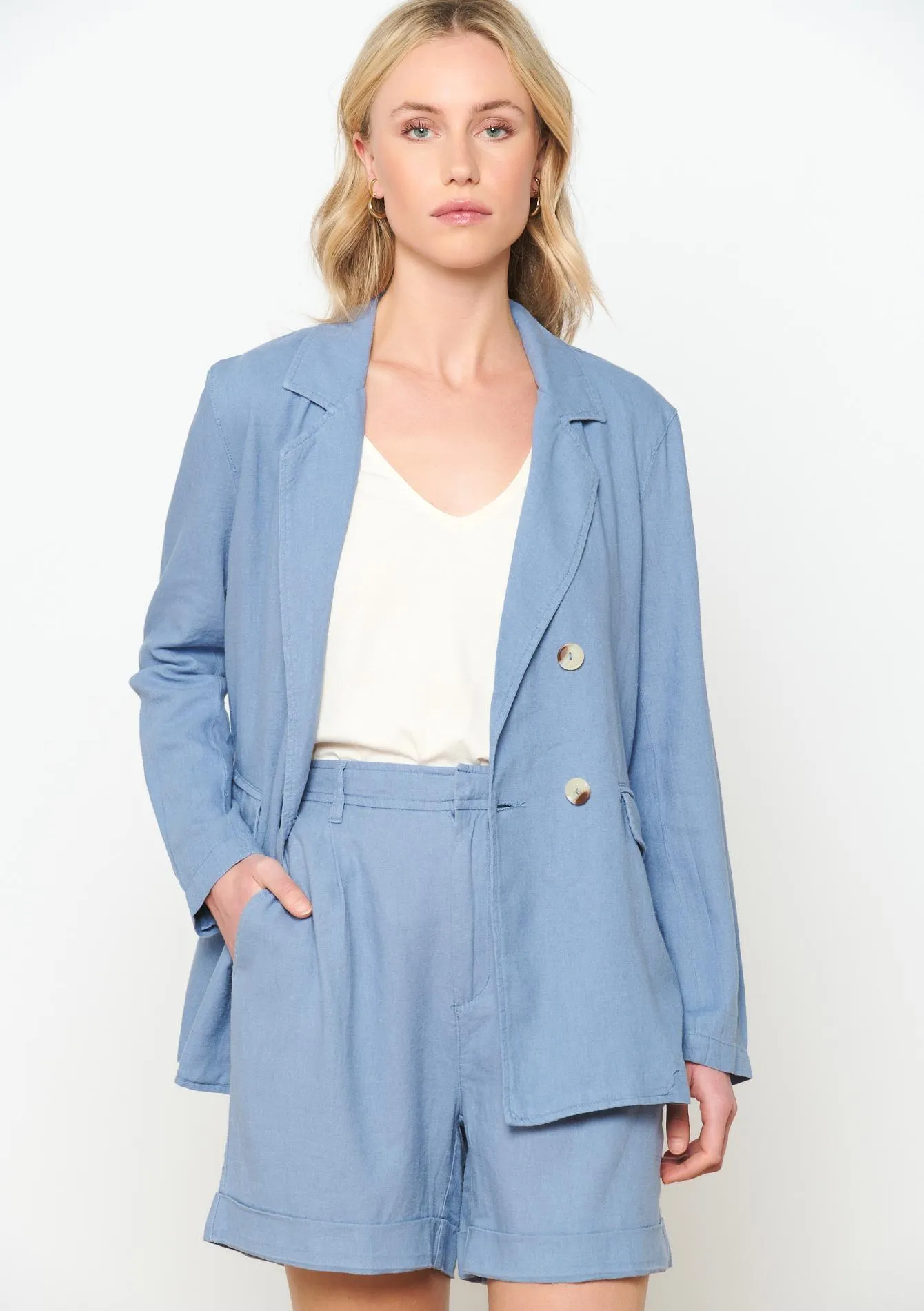 Linen blazer