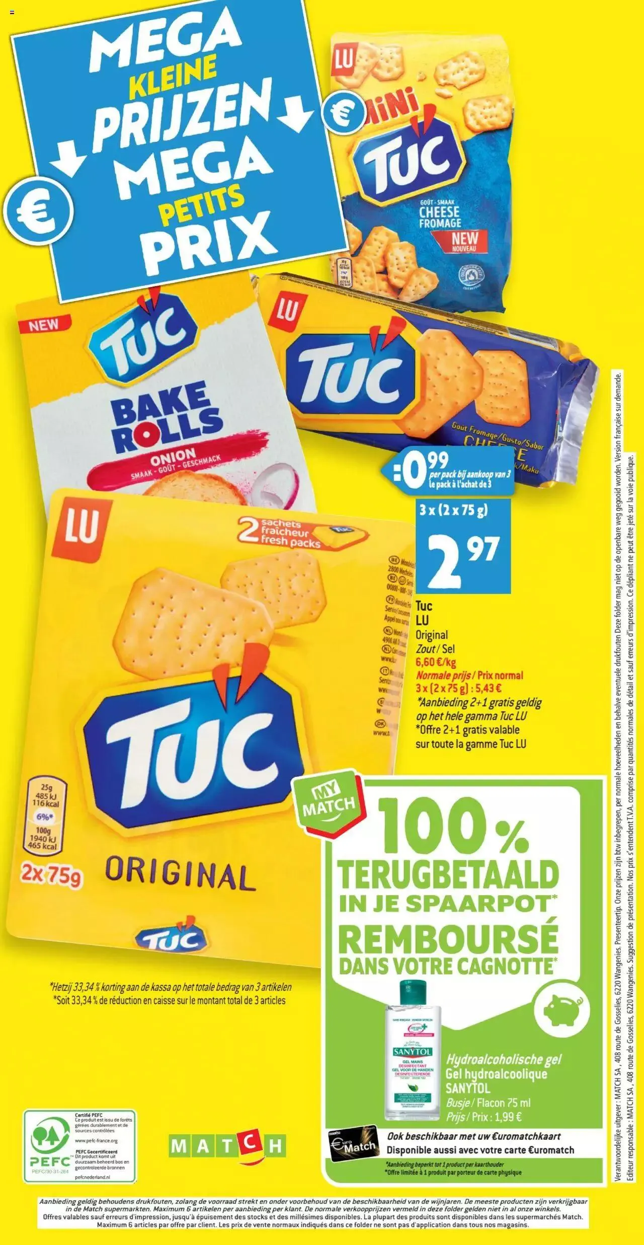 Match Supermarché folder / publicité van 4 juli tot 31 december 2023 - folder pagina 16