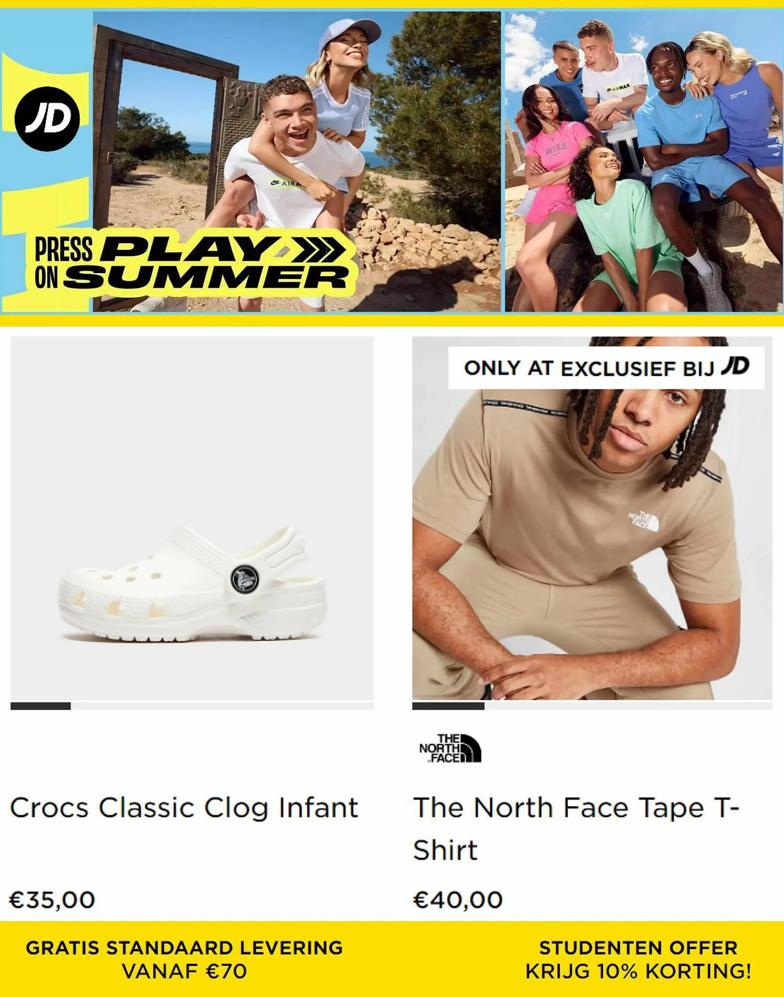 JD Sports folder van 19 juli tot 25 juli 2023 - folder pagina 3