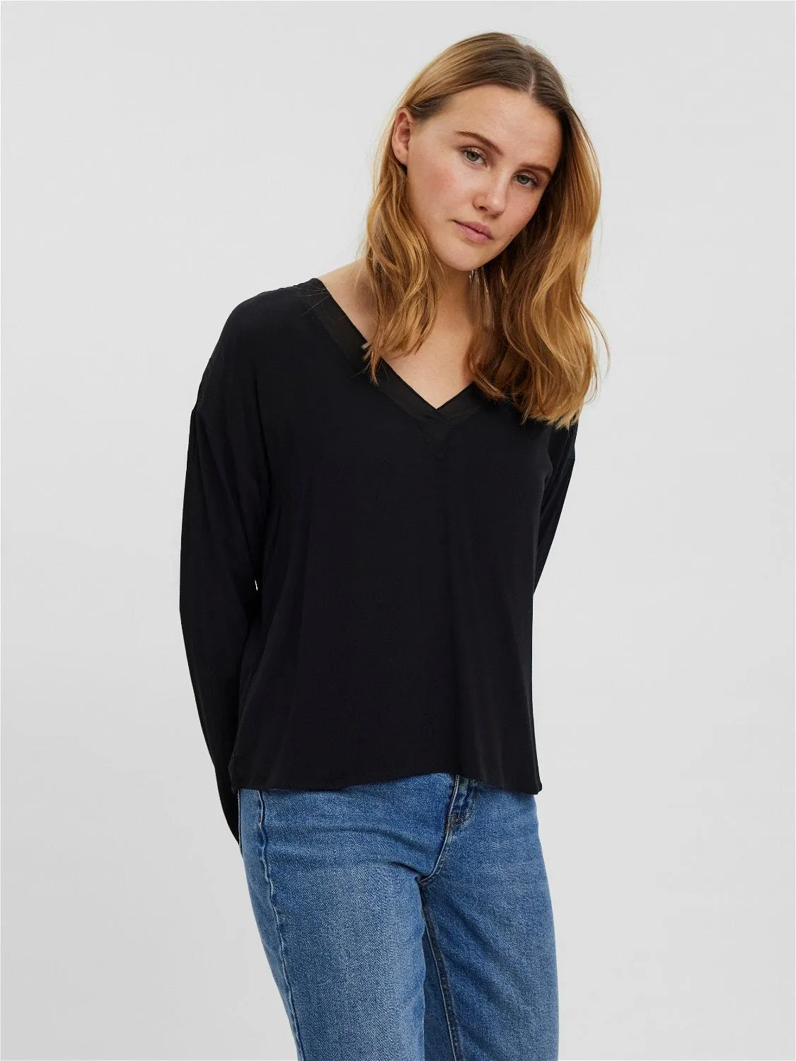 Regular fit V-Hals Top