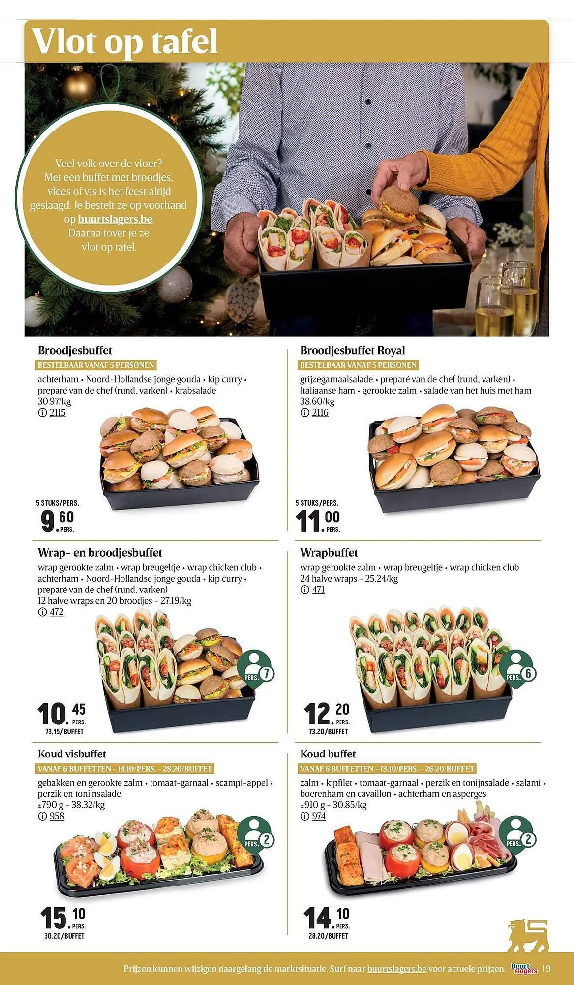 Buurtslagers folder van 23 november tot 4 januari 2024 - folder pagina 9