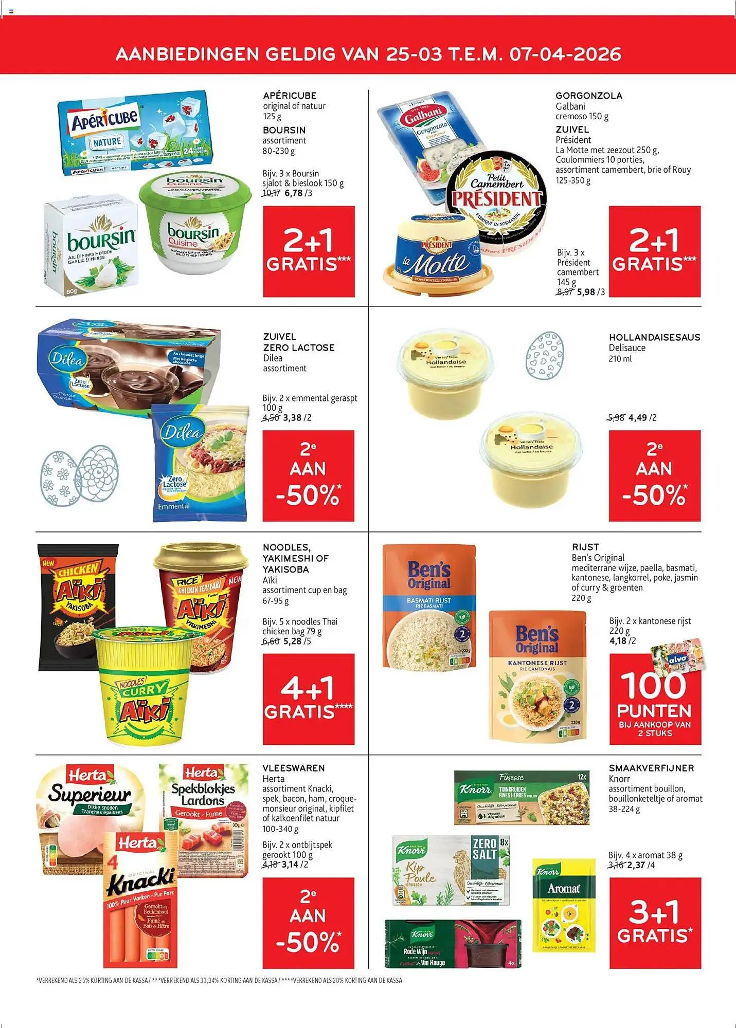 Alvo folder van 25 maart tot 7 april 2026 - folder pagina 12