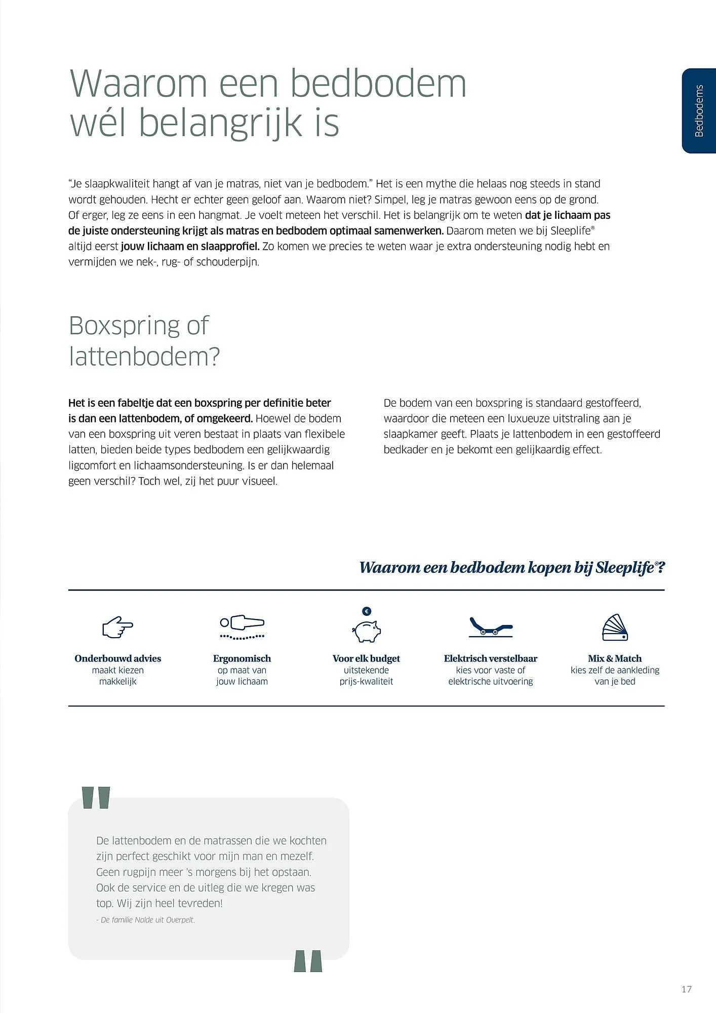 Sleeplife Folder van 20 juli tot 31 juli 2023 - folder pagina 17