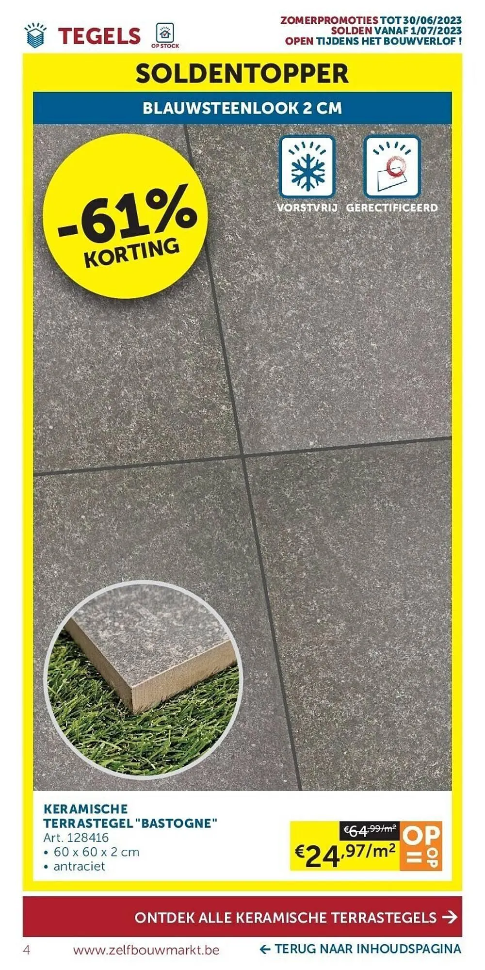 Zelfbouwmarkt folder van 20 juni tot 17 juli 2023 - folder pagina 4