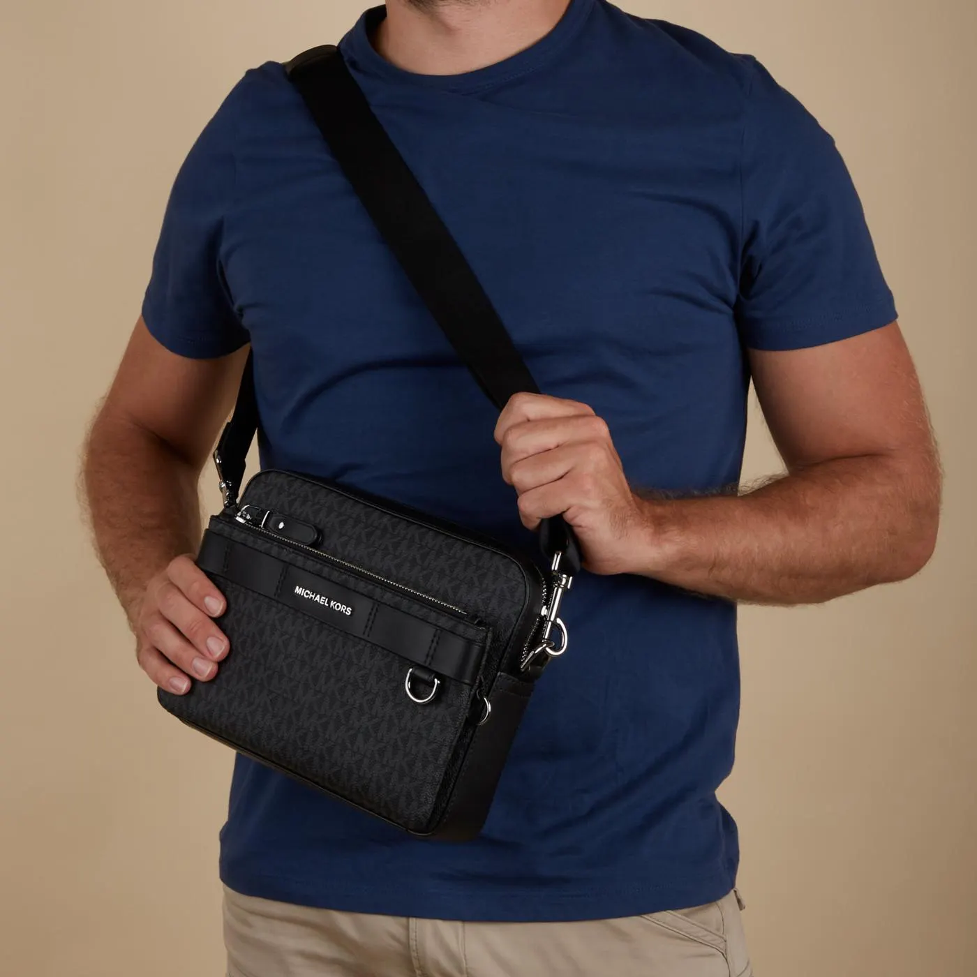 Hudson Zwarte Crossbody Tas 33F3LHDC5B-001