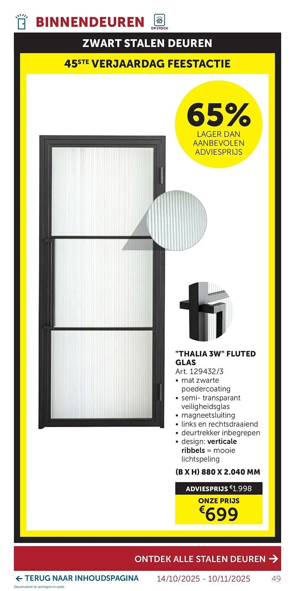 Zelfbouwmarkt folder van 14 oktober tot 10 november 2025 - folder pagina 49