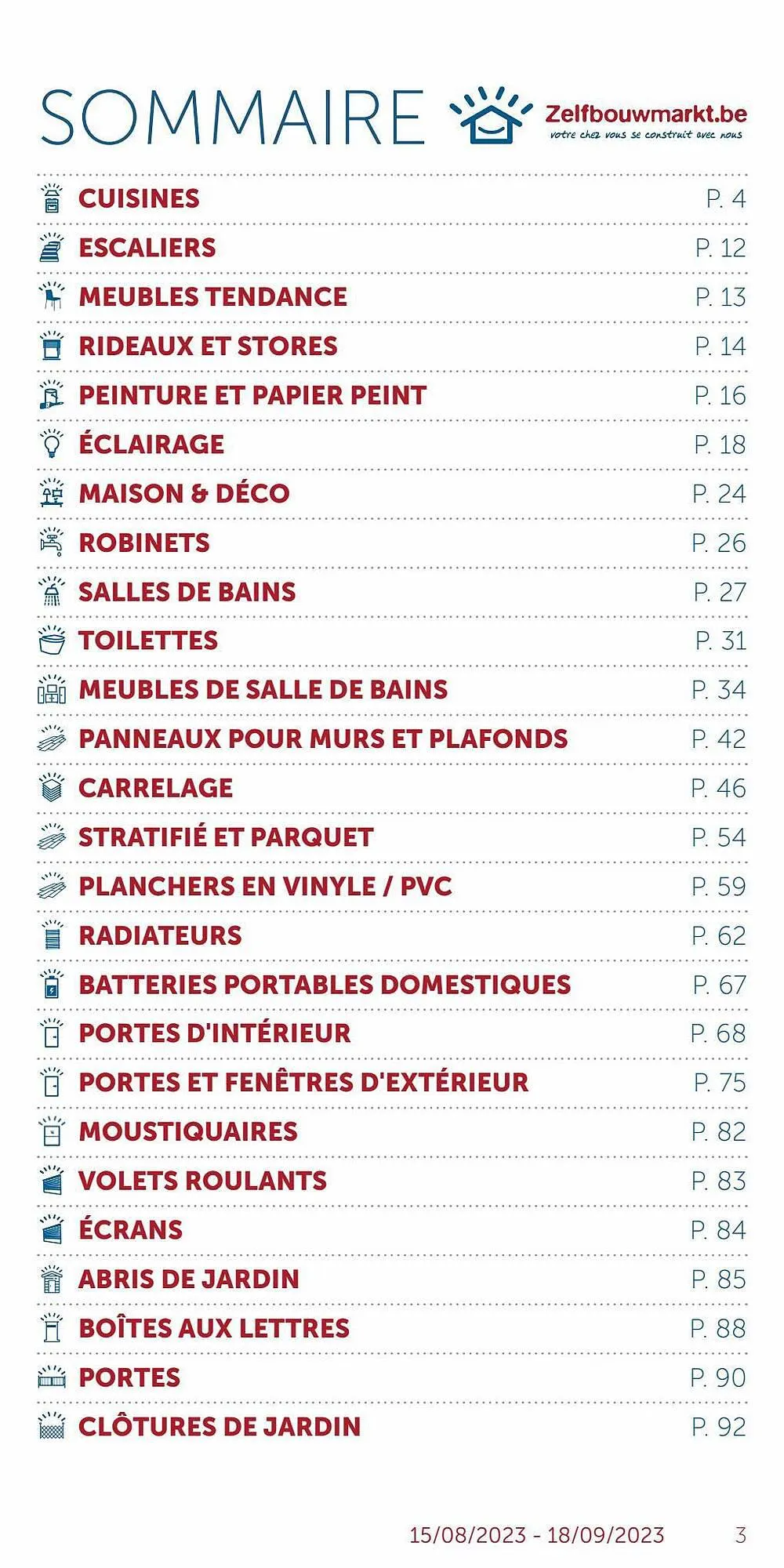 Zelfbouwmarkt folder van 19 september tot 16 oktober 2023 - folder pagina 3