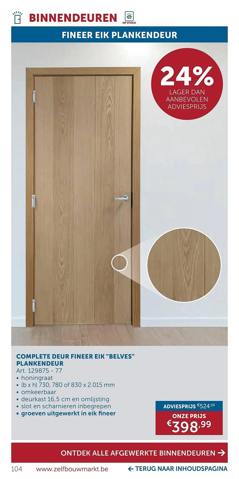 Zelfbouwmarkt folder van 20 januari tot 23 februari 2026 - folder pagina 104