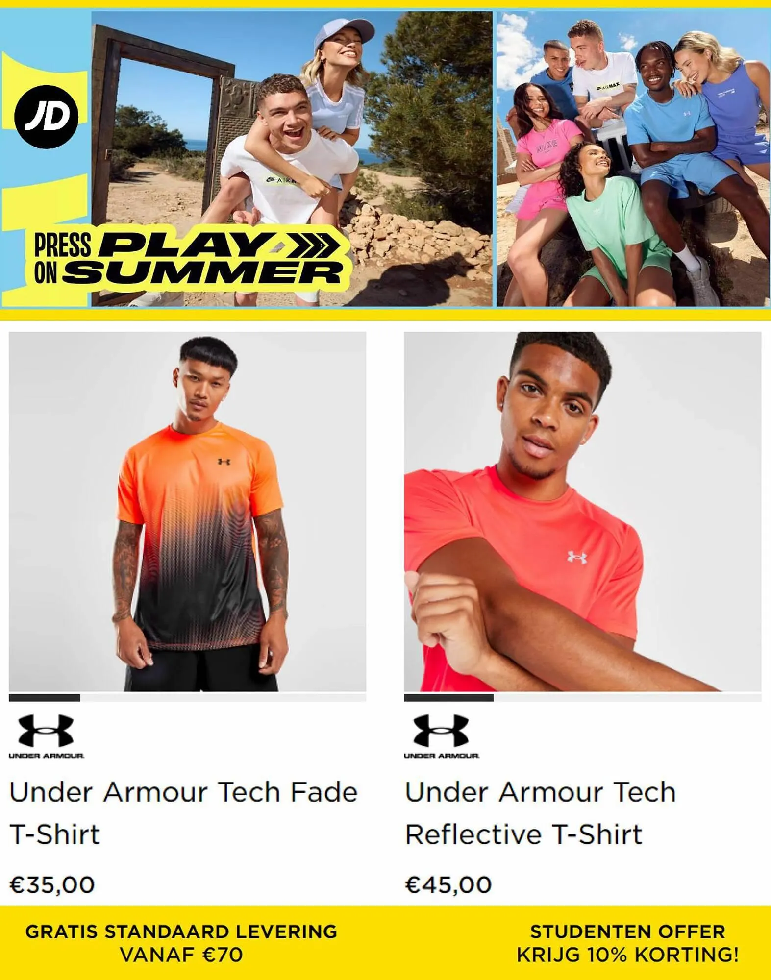 JD Sports folder van 19 juli tot 25 juli 2023 - folder pagina 4