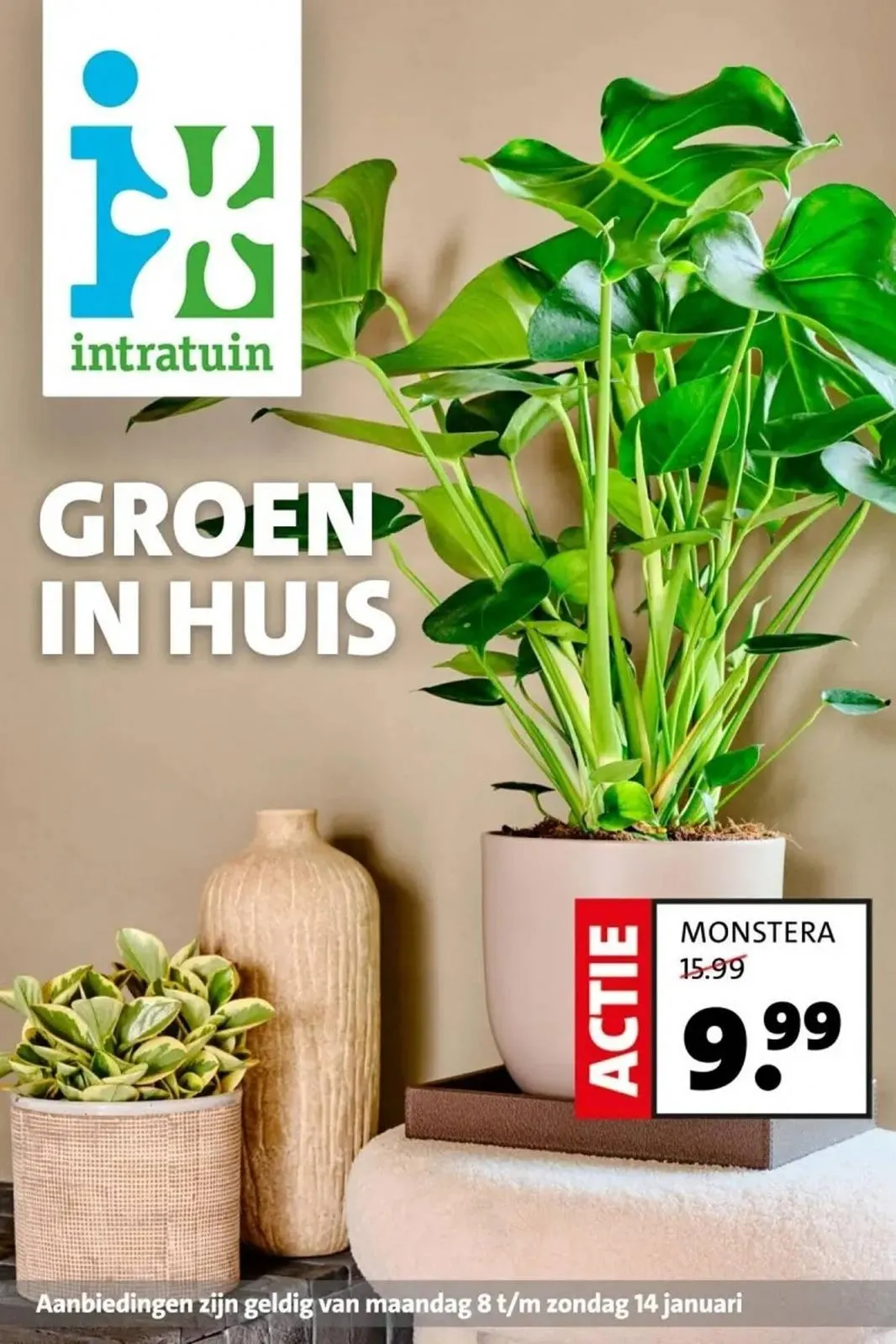 Intratuin folder tot 14.01.2024 van 8 januari tot 14 januari 2024 - folder pagina