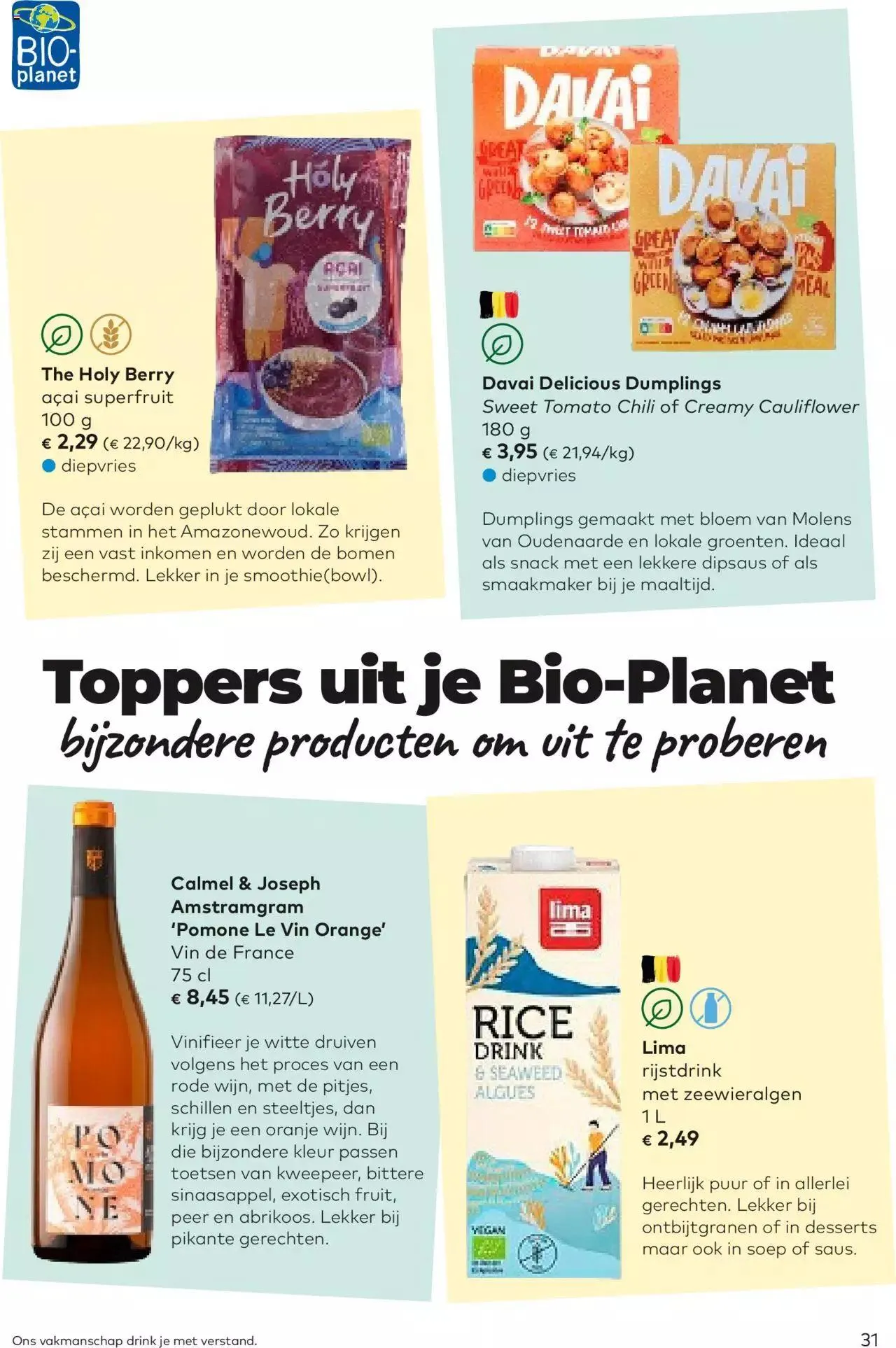 BioPlanet folder van 28 maart tot 31 december 2023 - folder pagina 31