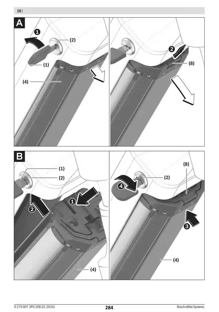 Electric Bike Manual van 12 februari tot 12 augustus 2025 - folder pagina 284