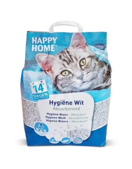 Happy Home White - Kattenbakvulling - 20 l per stuk