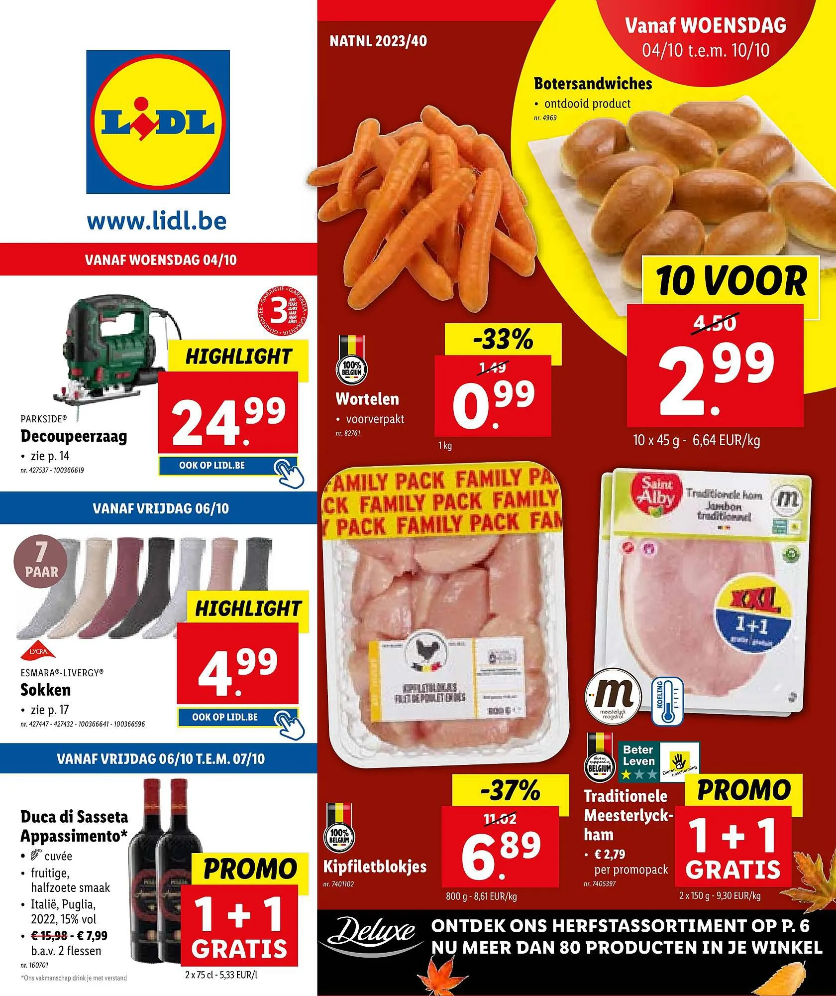 Lidl Folder van 9 oktober tot 9 oktober 2023 - folder pagina 1