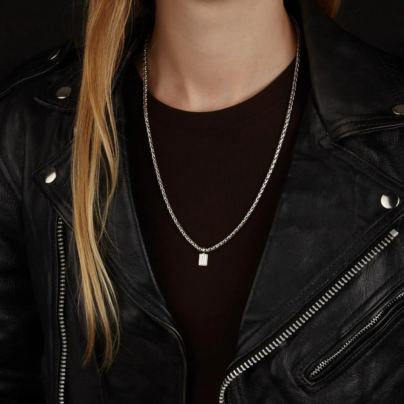 George 925 Sterling Zilveren XS Ketting BTB718 (Lengte: 60.00 cm)