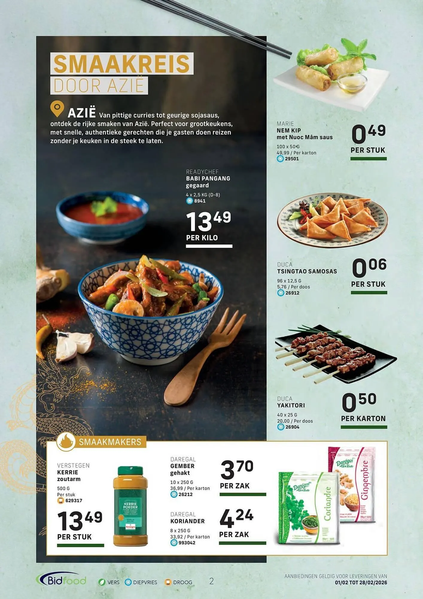 Bidfood folder van 2 februari tot 28 februari 2026 - folder pagina 2