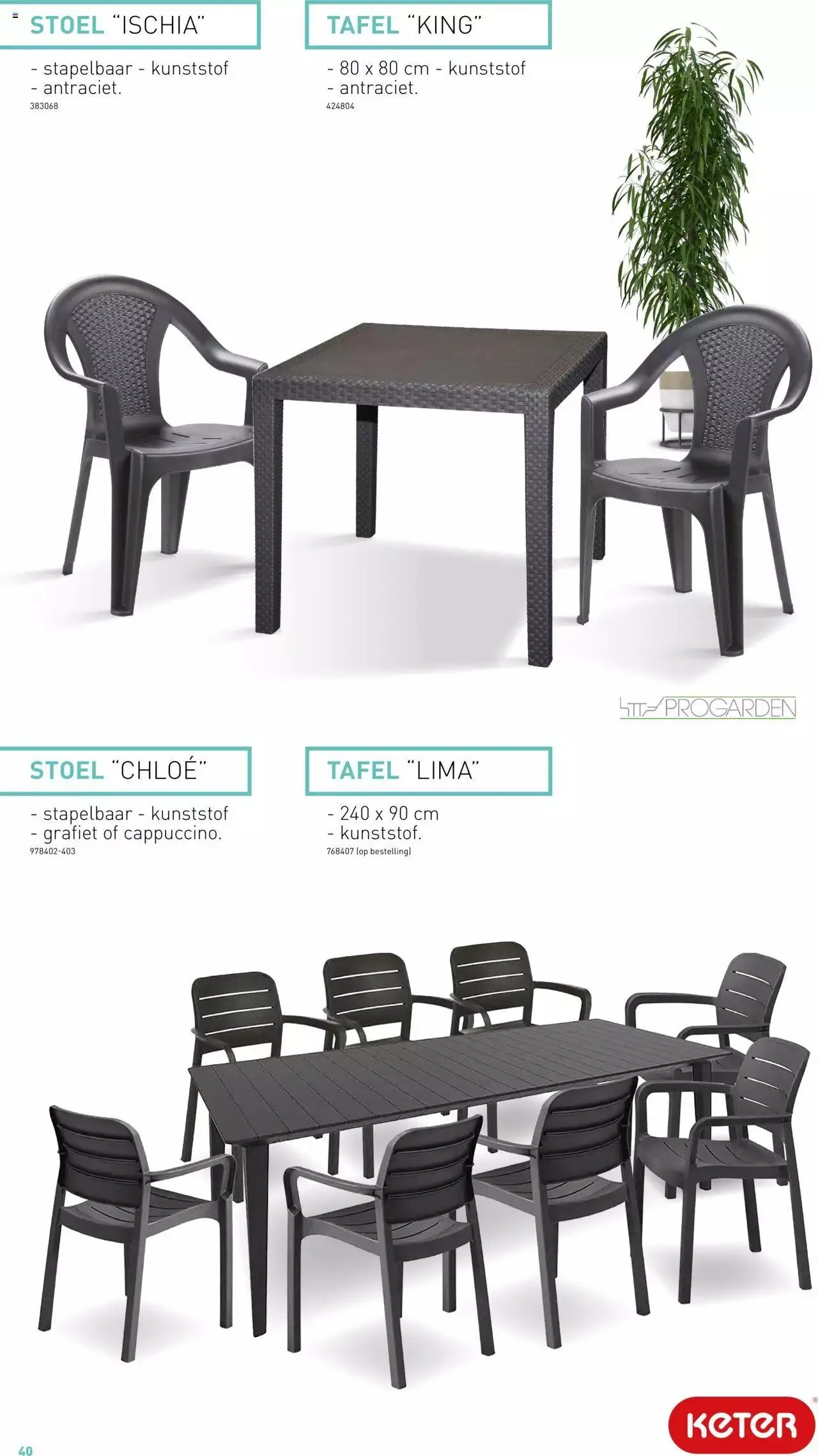 Hubo - Tuinmeubelen Special 2023 van 30 juni tot 31 december 2023 - folder pagina 40