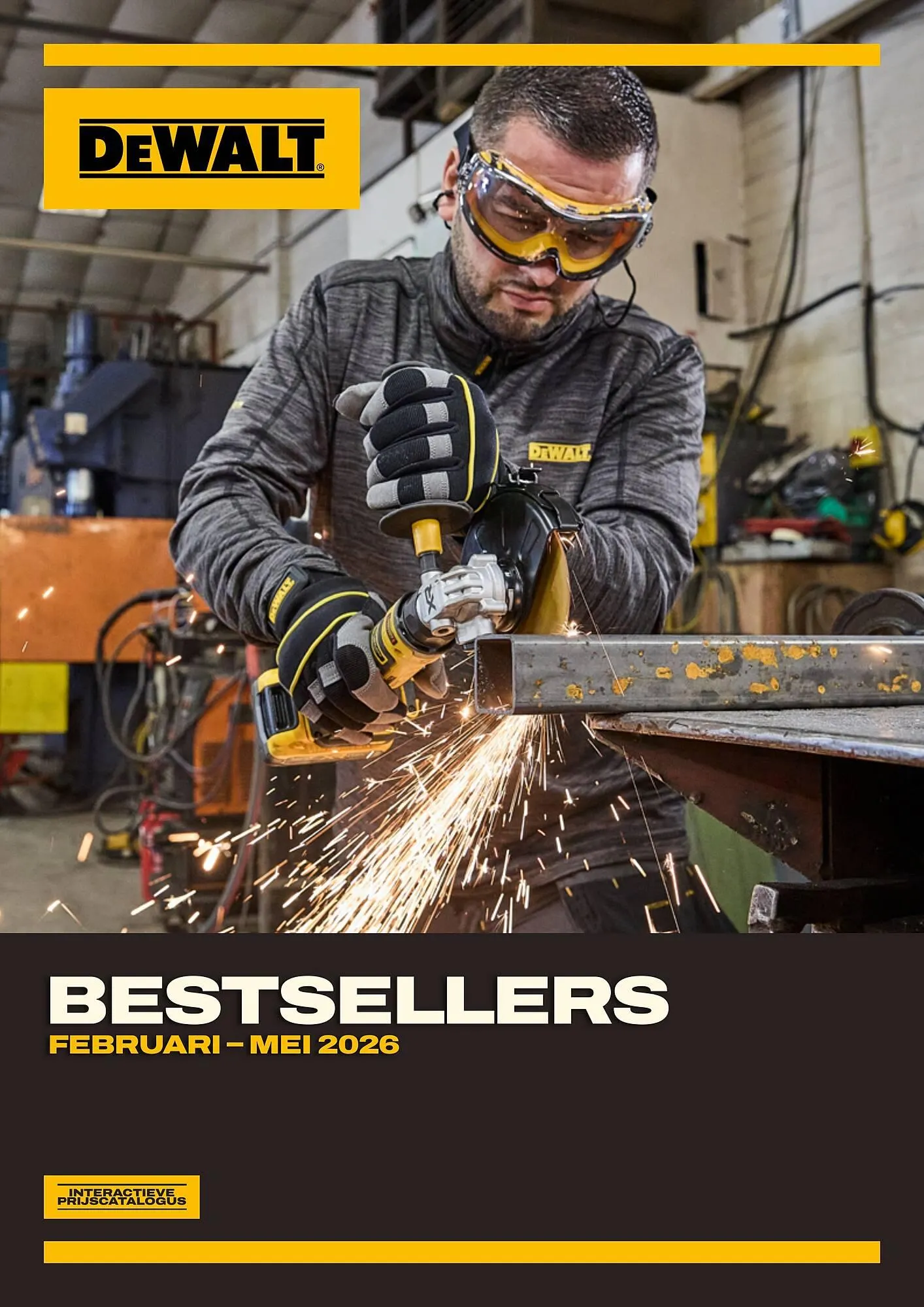 DeWALT folder van 1 februari tot 31 mei 2026 - folder pagina 1