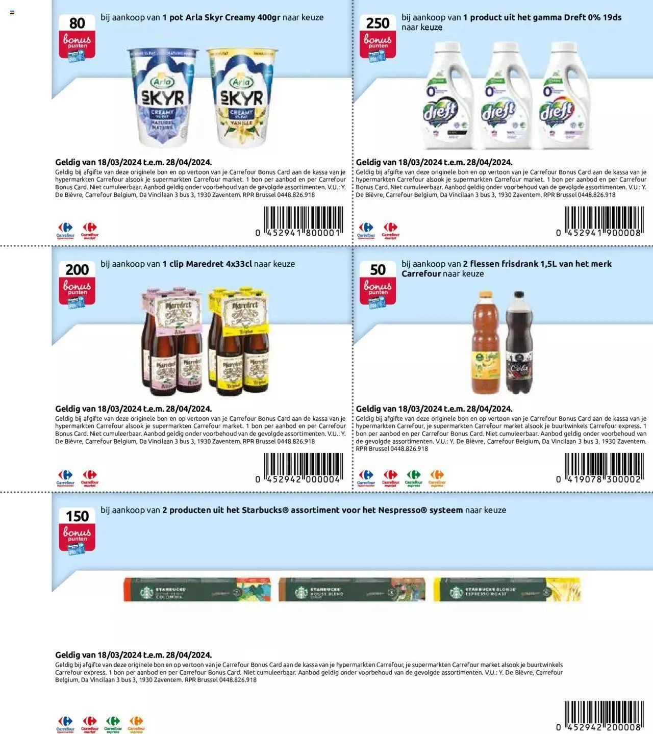 Carrefour Food Magazine van 1 mei tot 31 december 2024 - folder pagina 64