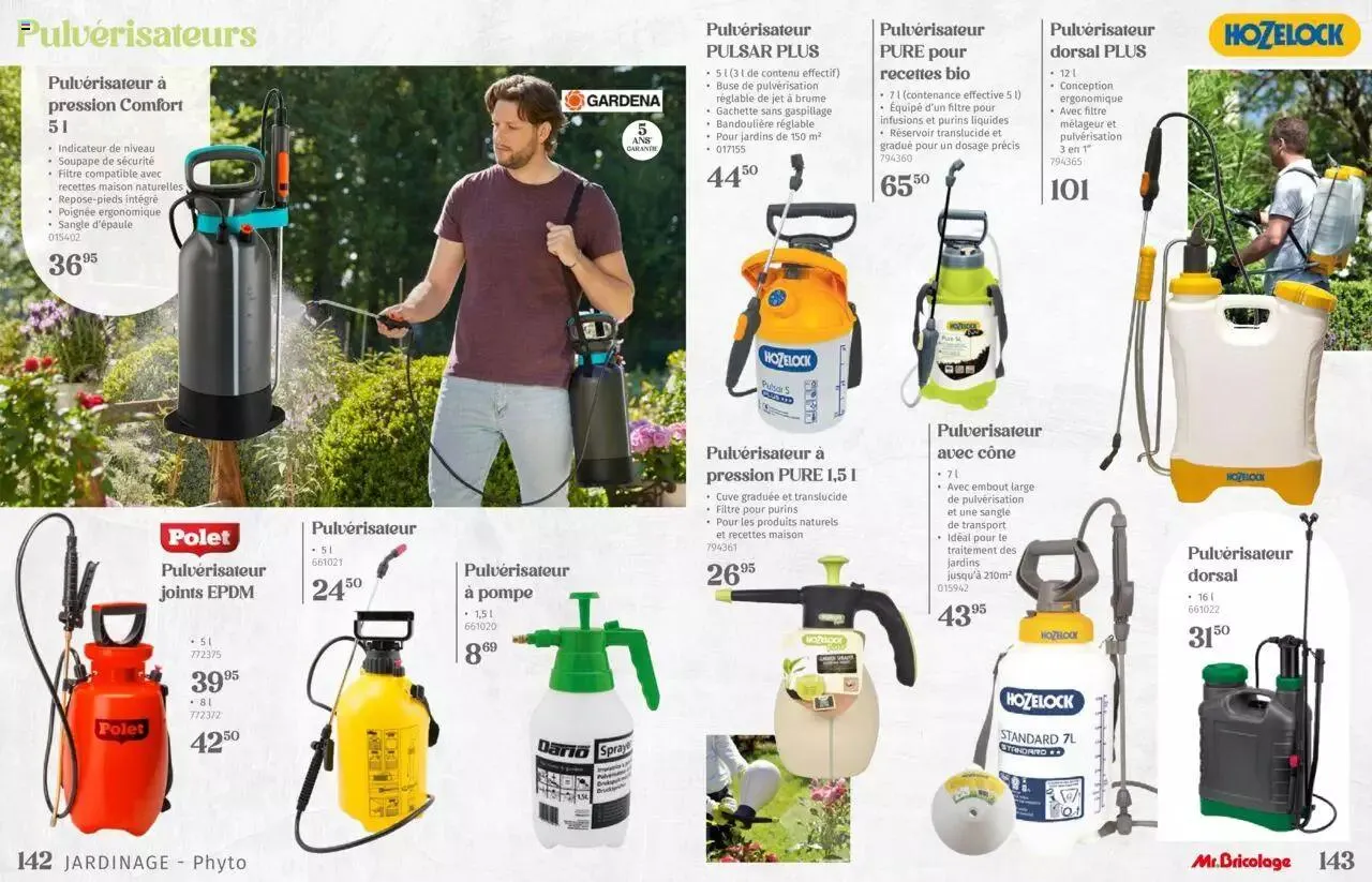 Mr Bricolage - Catalogue Jardin van 17 april tot 31 december 2024 - folder pagina 72