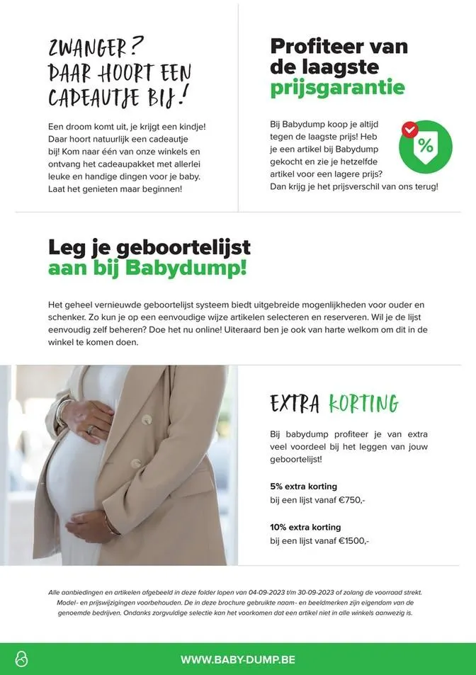Baby-Dump folder tot 30.09.2023 van 14 september tot 30 september 2023 - folder pagina 47