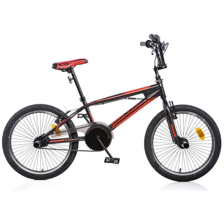 Freestyle 20 Inch Unisex V-Brakes Zwart