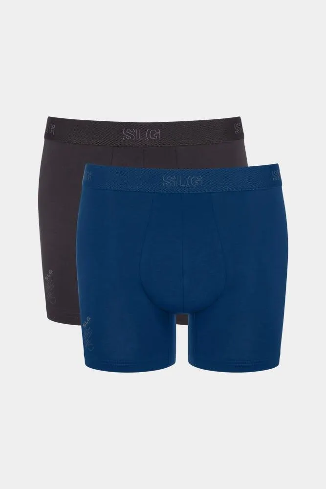 2-pack boxershorts SLG base - sloggi