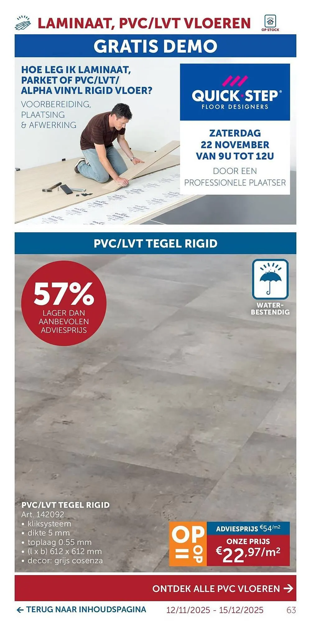 Zelfbouwmarkt folder van 12 november tot 15 december 2025 - folder pagina 63