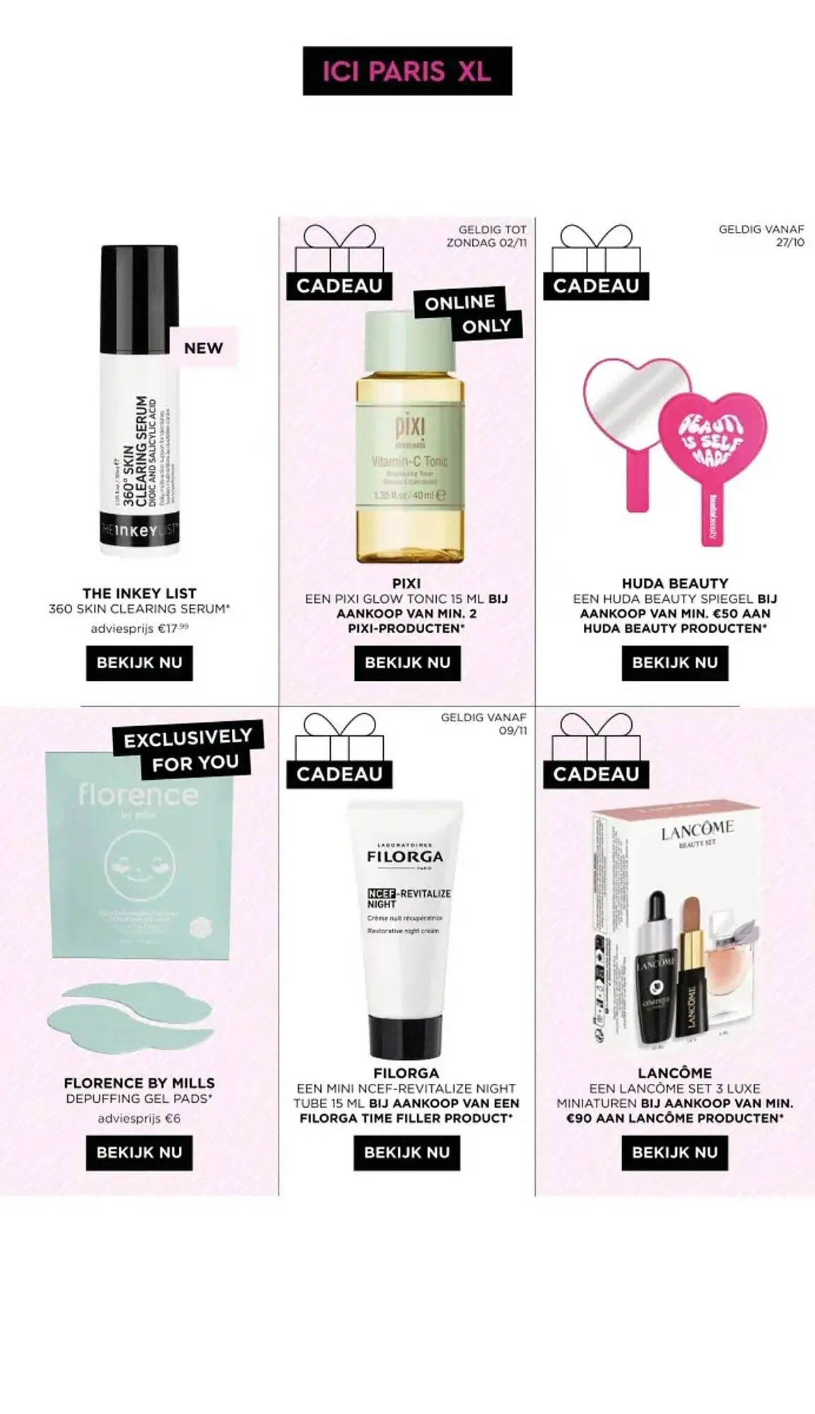 ICI PARIS XL folder van 20 oktober tot 9 november 2025 - folder pagina 5
