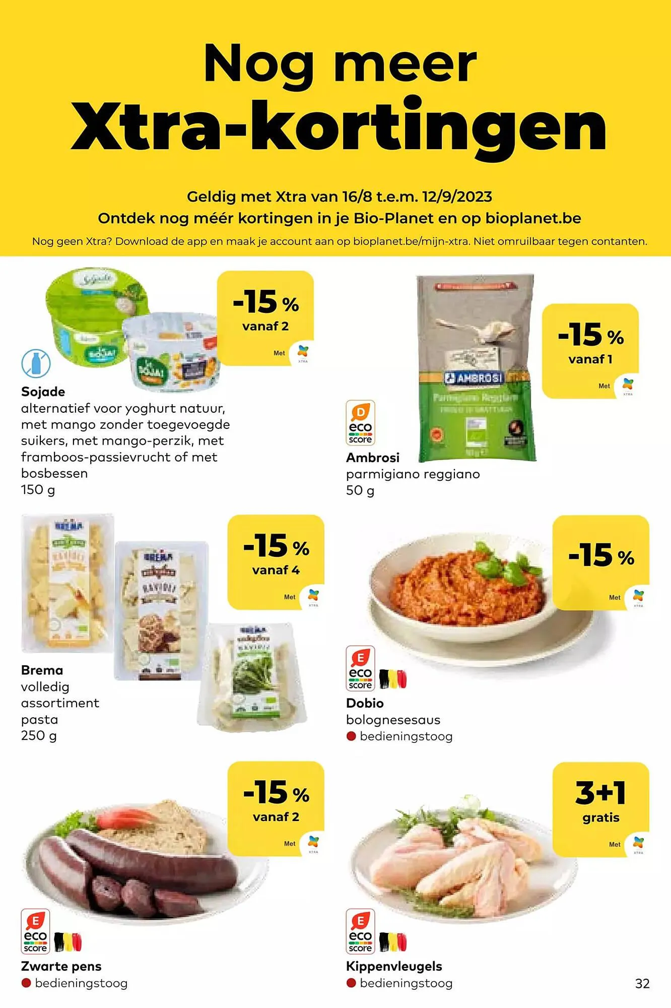 Bio Planet Folder van 17 augustus tot 17 augustus 2023 - folder pagina 32