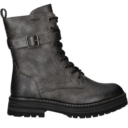 Rieker Veterboots Zilver Dames