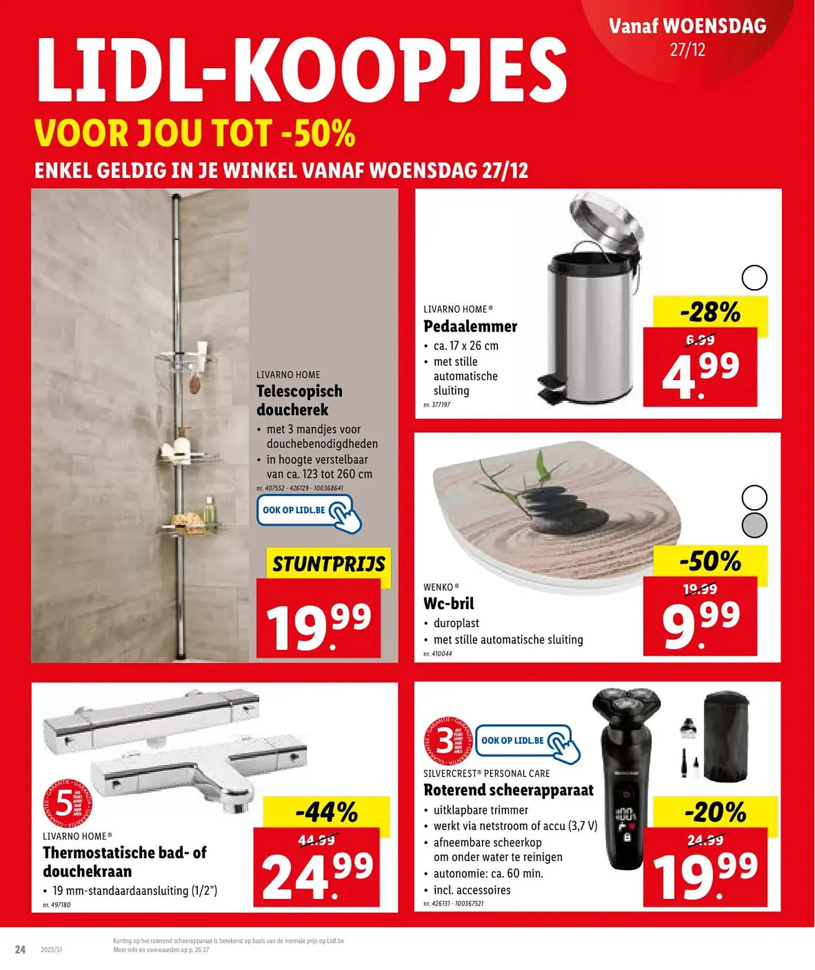 Lidl Folder van 27 december tot 2 januari 2024 - folder pagina 28