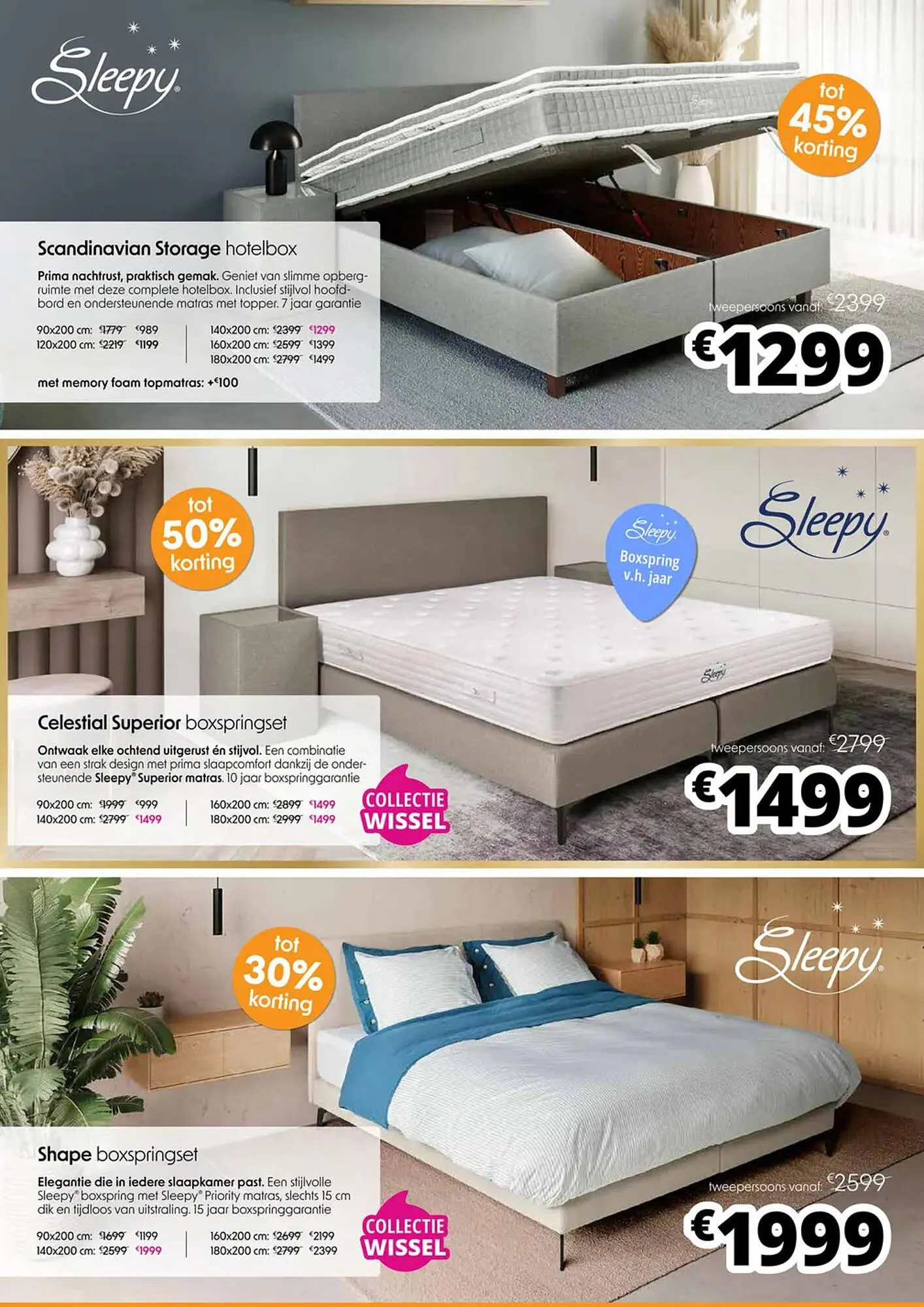 Sleepworld folder van 1 maart tot 1 april 2026 - folder pagina 2