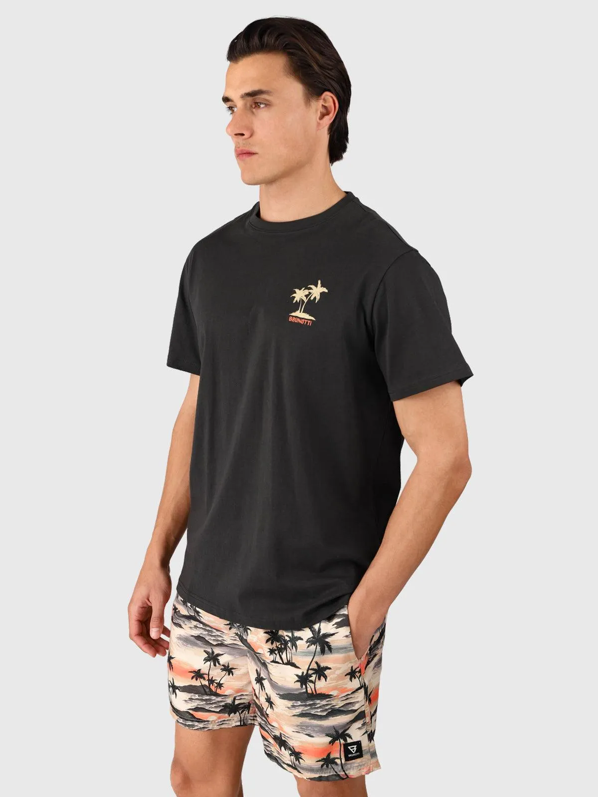 Archi Men T-shirt | Pirate Black