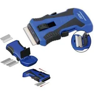 Racloir à lame de rasoir rétractable