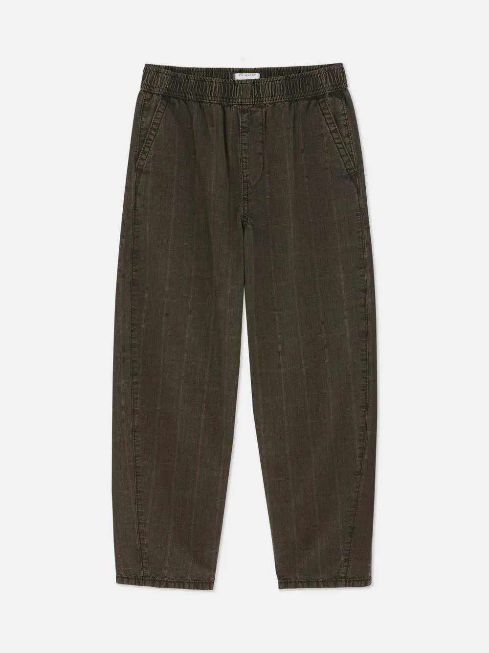 7-15 ans | Pantalon barrel à carreaux