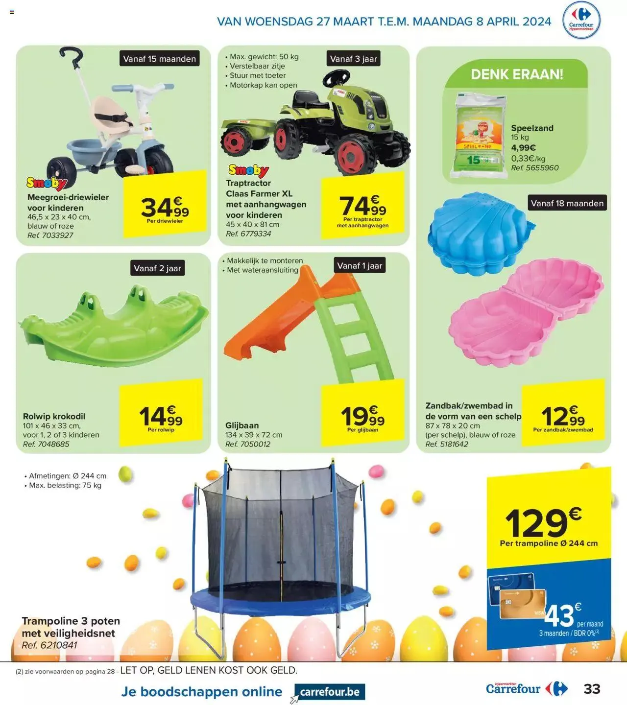 Carrefour folder week 13 van 8 april tot 30 maart 2024 - folder pagina 33